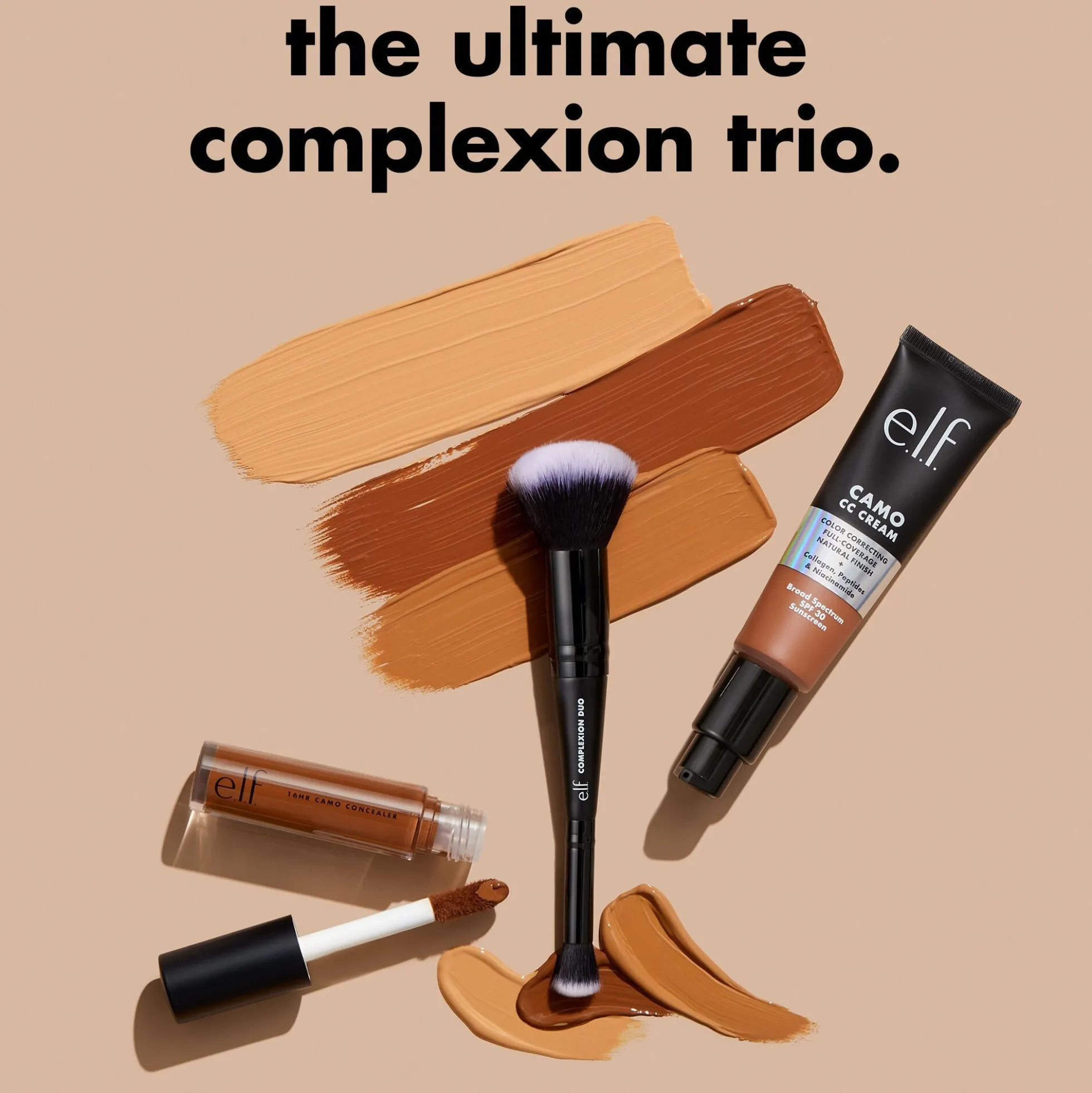 Concealer & Foundation Complexion Duo Brush