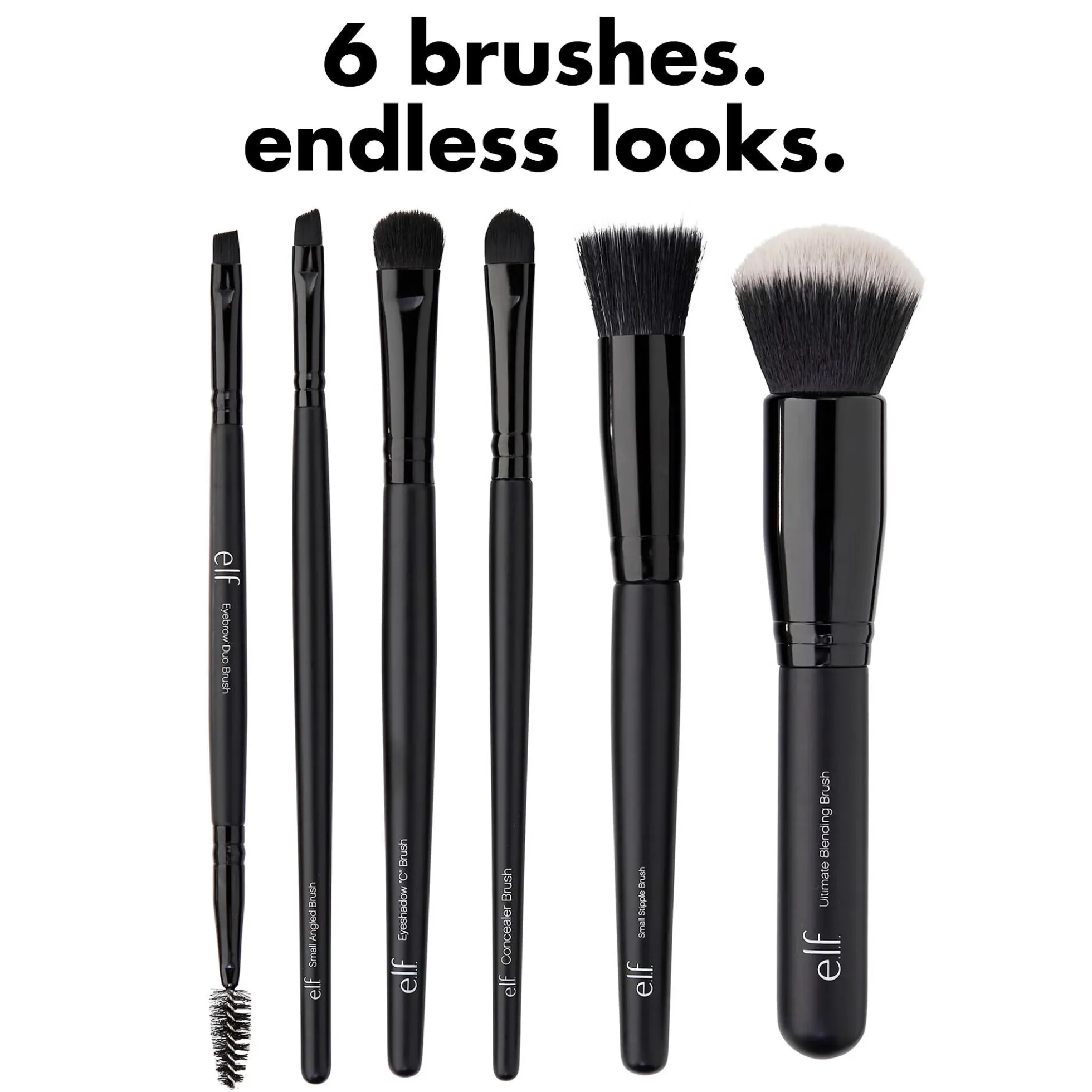 Flawless Face 6 Piece Brush Collection