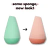 Halo Glow Angled Silicone Face Sponge