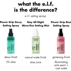 Power Grip Rosé Setting Spray