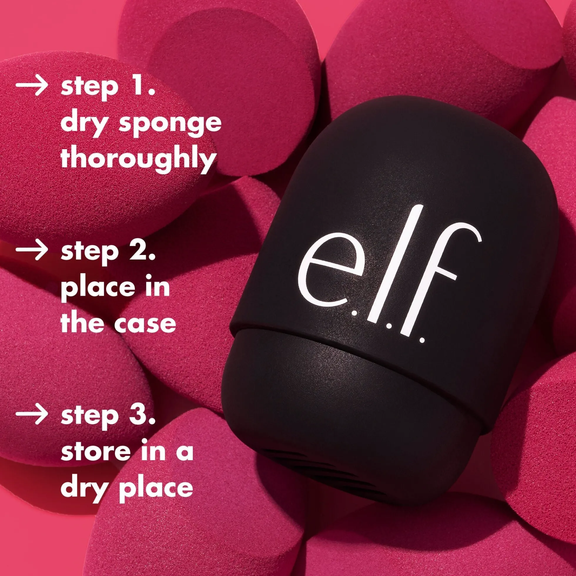Safe Travels Face Sponge Case