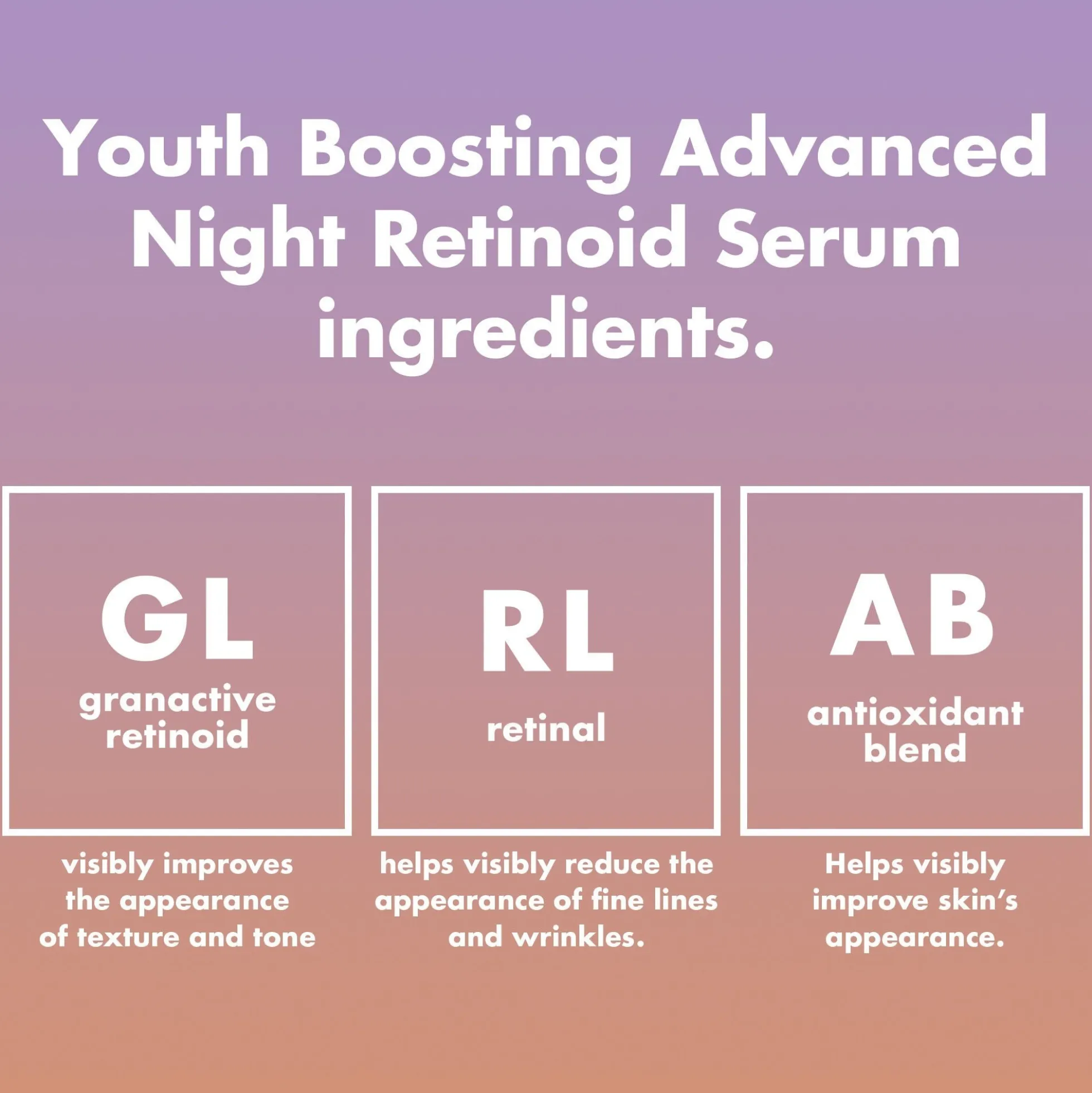 Youth Boosting Advanced Night Retinoid Serum